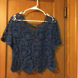 Express Lace Crop Top