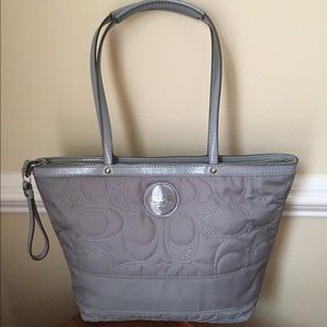 Coach Quilted Tote