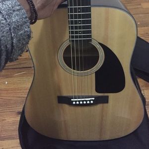 Fender acoustic guitar