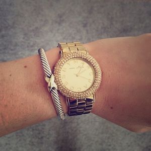 Marc by Marc Jacobs Marci Watch with Crystal Bezel