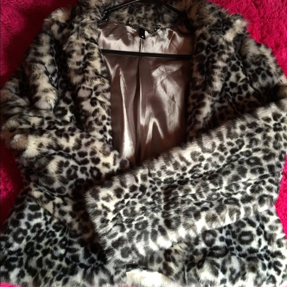 Furry Cheetah Jacket