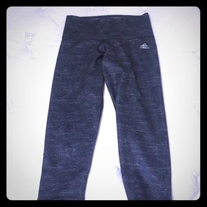 Adidas crop workout pant- perfect condition size s