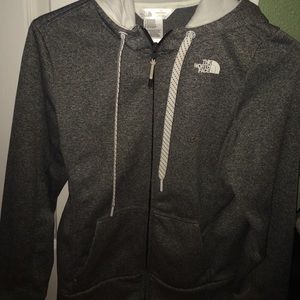 North Face full zip hoodie