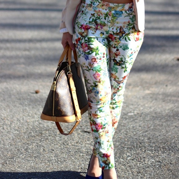 Floral Pants Zara