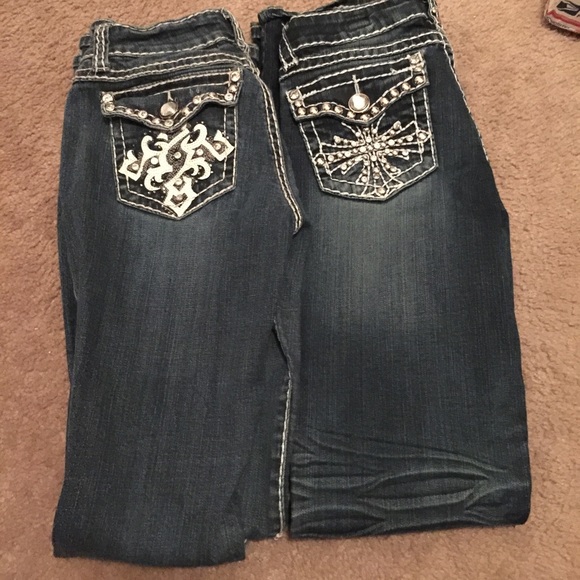 LA idol size 5 dark wash jeans