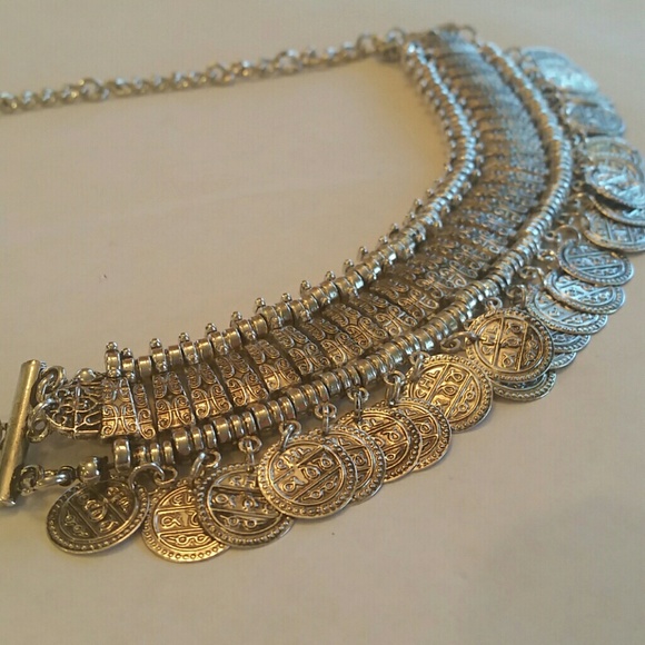Boho Coin  Necklace