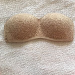 vs PINK strapless bra