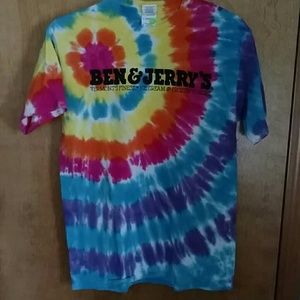 Ben & Jerry's tie dye t-shirt