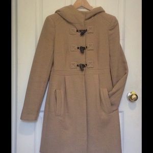 PRICE DROP!!!  TRAFALUC ZARA hooded toggle coat