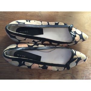 Pointed Polka Dot Marc Jacobs Flats