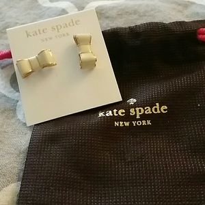 Kate spade bow earrings