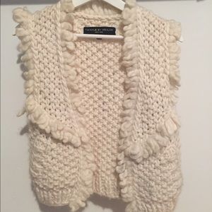 Anthropologie Knit Vest