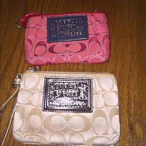 Coach Rehab Wristlets