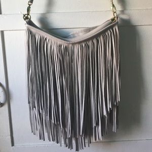 H&M crossbody fringe bag