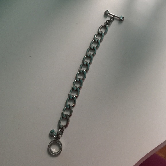 Silver juicy couture bracelet
