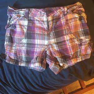 Plaid shorts 13 junior