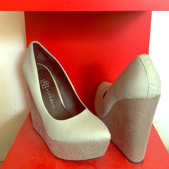 Rock and Republic platform heels.