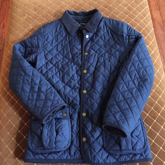 Navy Blue Polo- Ralph Lauren quilted jacket