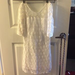 Abercrombie and Fitch dress in white