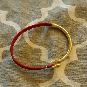 Red and gold detail bracelet