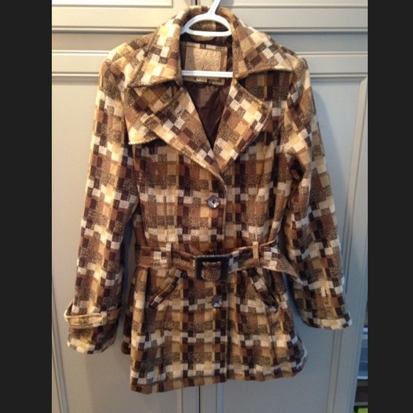 Patchwork Pea Coat