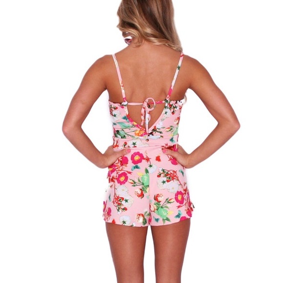 Floral romper - Picture 3 of 3