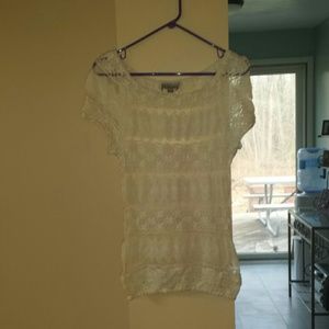 Vanity brand lace top