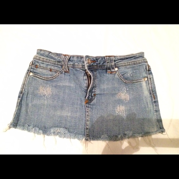 Denim skirt