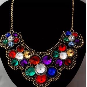 NEW Christmas Set Statement Earrings bib beauty