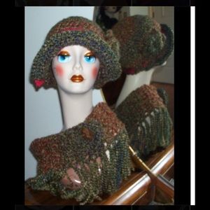 Handmade Crochet Hat and Scarf