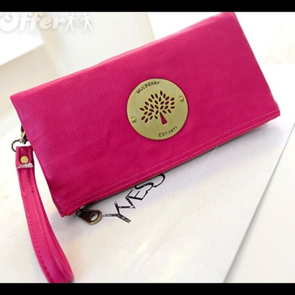 Mulberry pouch / wristlet