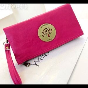 Mulberry pouch / wristlet