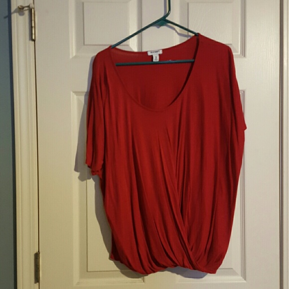 Old Navy shirt with band at bottom.