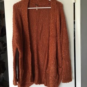 Burnt Orange FP Cardigan