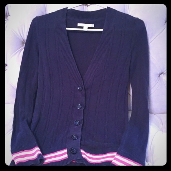 Old Navy striped cardigan