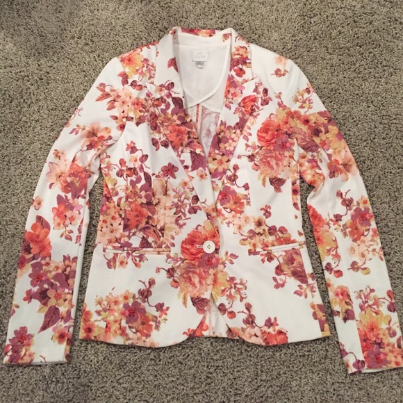 Floral Lauren Conrad Blazer