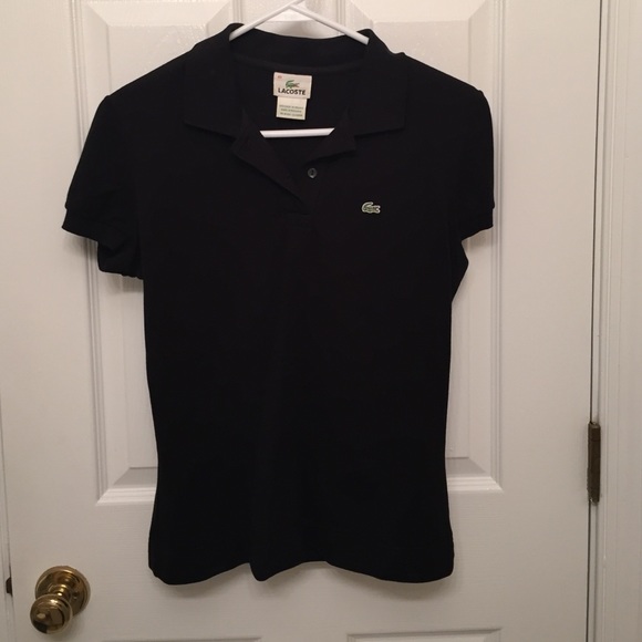 Lacoste black polo