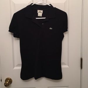 Lacoste black polo