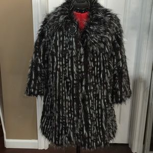 XOXO FAUX FUR COAT --  Fully Lined