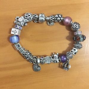 Just wanted to show my pandora bracelets.