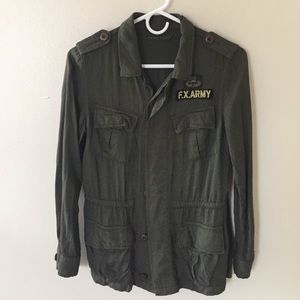 Izzue Military Jacket / shirt Hong Kong brand