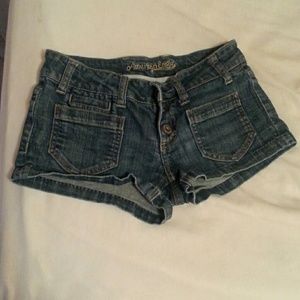 American Eagle jean shorts