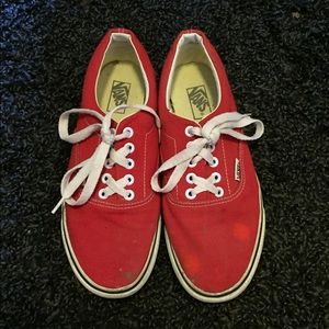 Red vans!