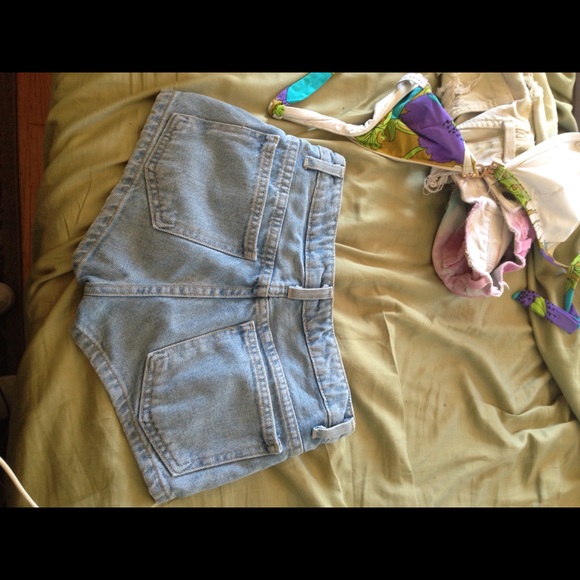 American apparel button up shorts - Picture 2 of 2
