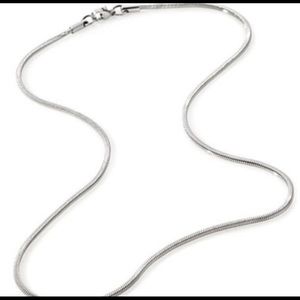 Mirrorsnake 16 in 925 Sterling Silver 1m Chain