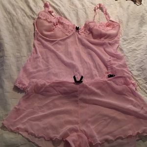 Nwot 2 piece plus size lingerie
