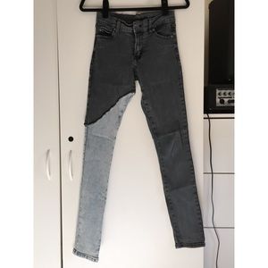 Cheap Monday two tone jeans