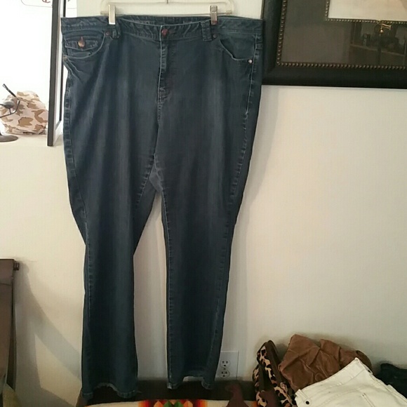 Gently loved jeans plus size 22 tall