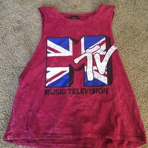 forever 21 mtv graphic tee