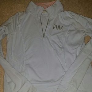 SOLD!! Vs pink half zip up